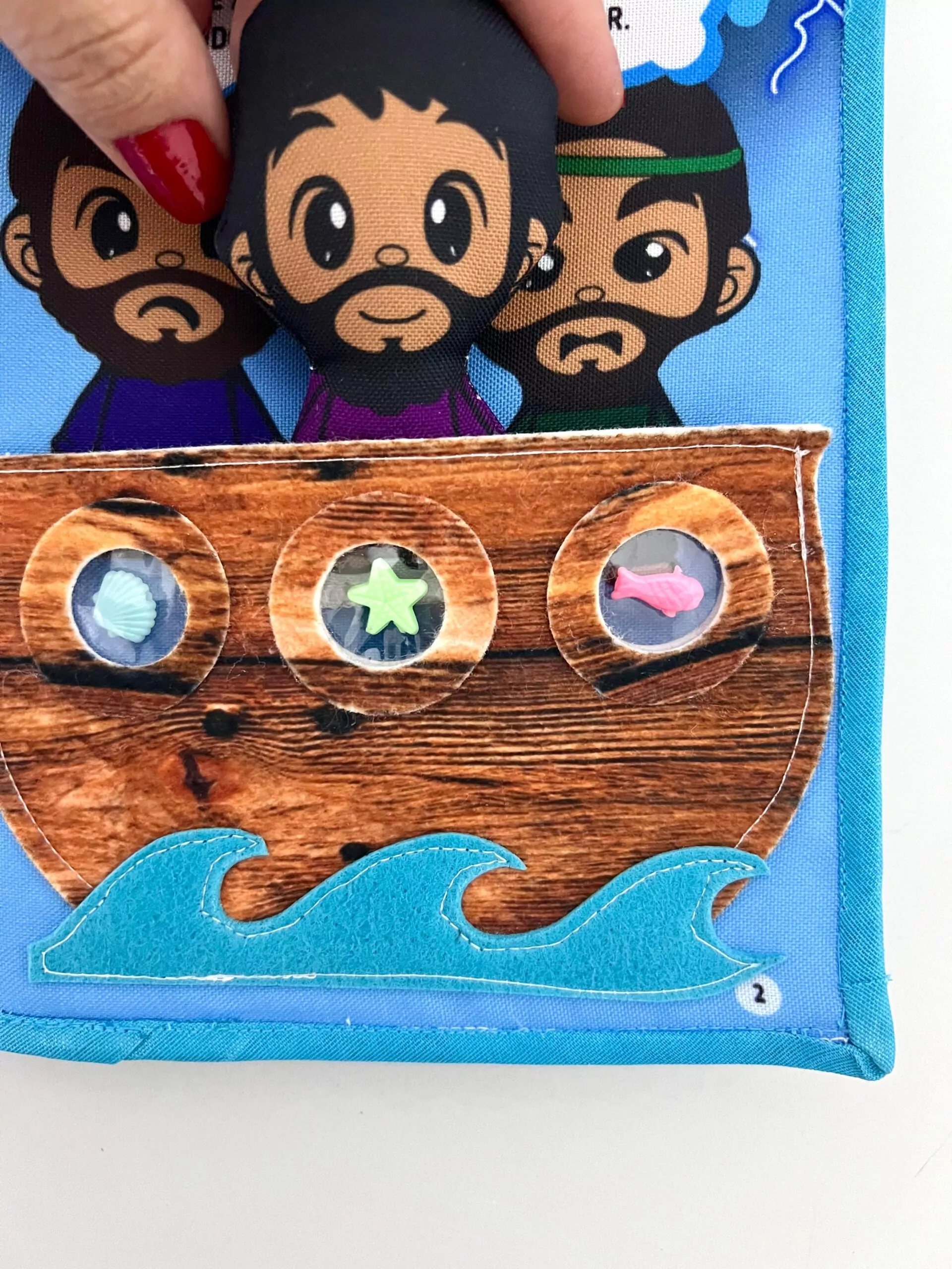 Kit 4 Livros Infantis Bíblicos – O Nascimento de Jesus / Davi e Golias / Jonas e o Grande Peixe / Adão e Eva - Imagem 29